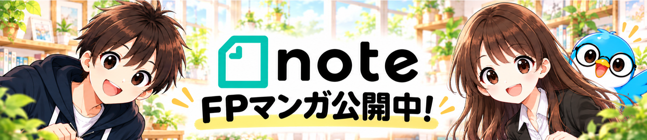 noteでFPマンガ公開中！
